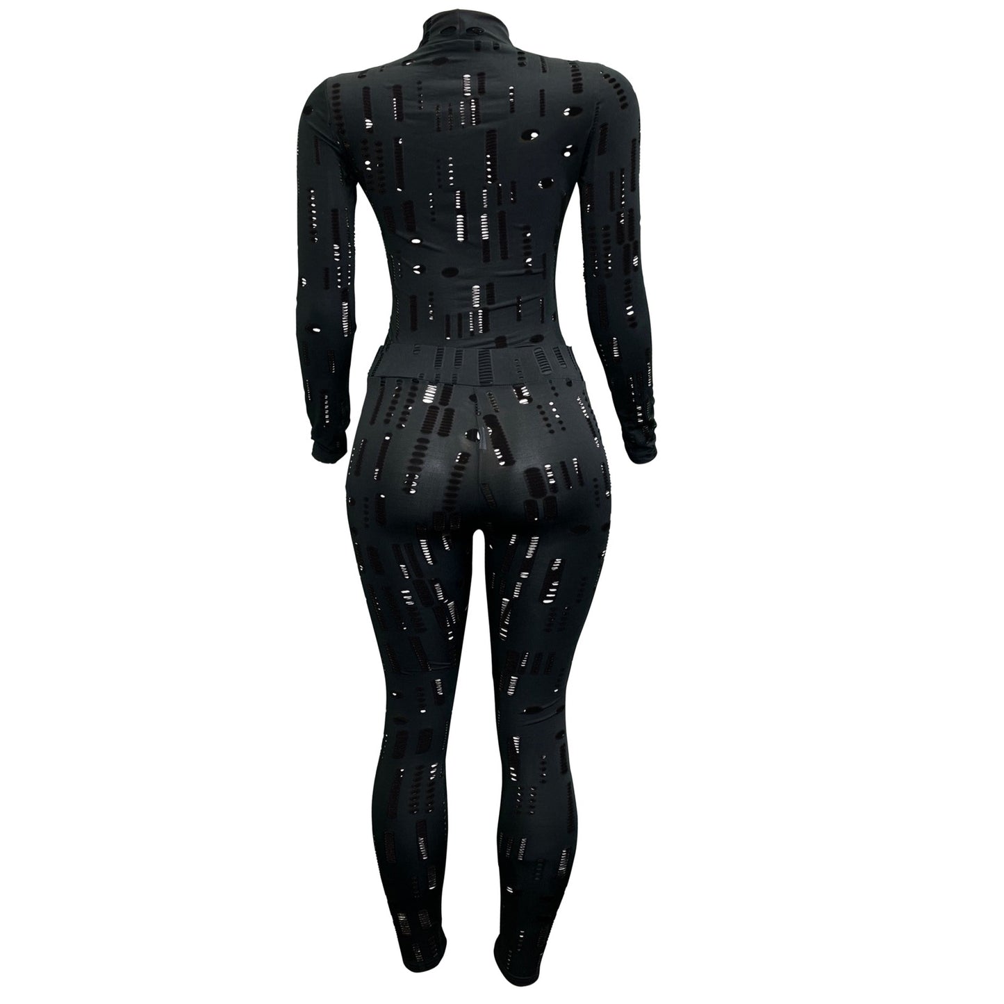 Peek A Boo Top & Pants Set