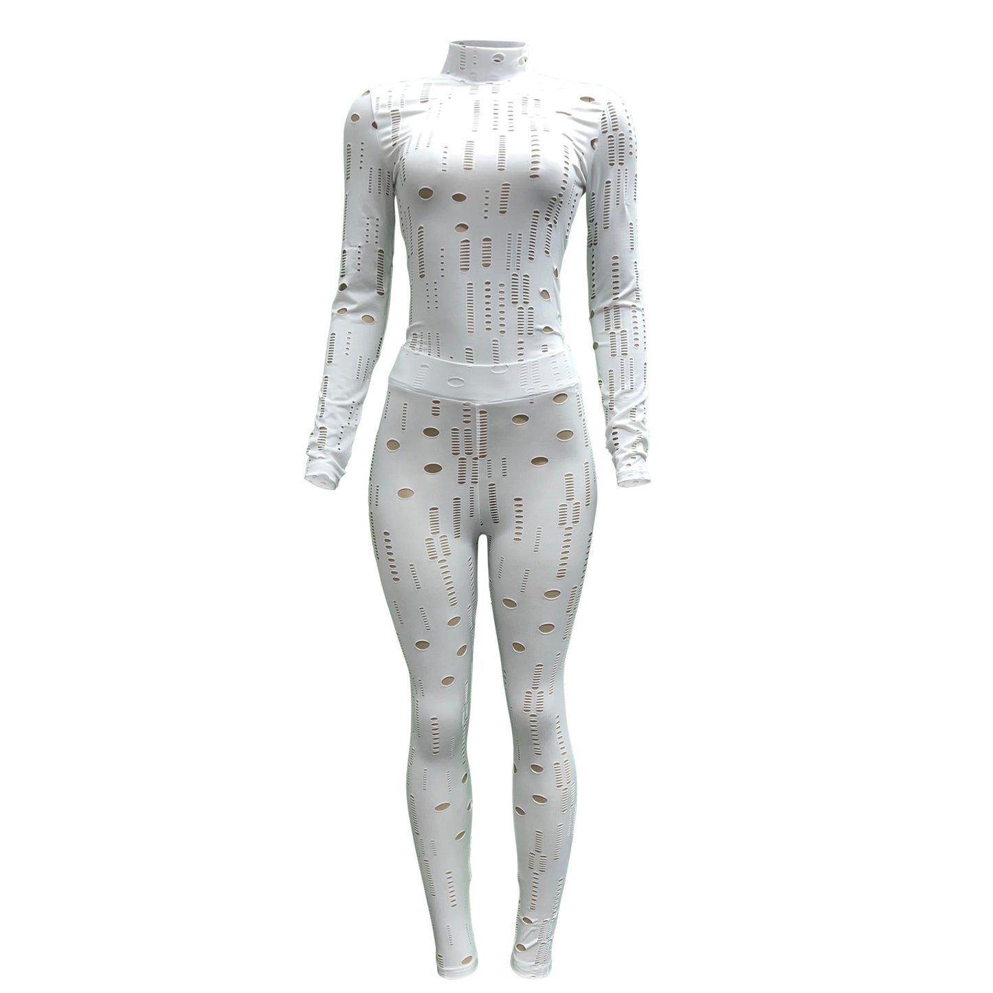 Peek A Boo Top & Pants Set