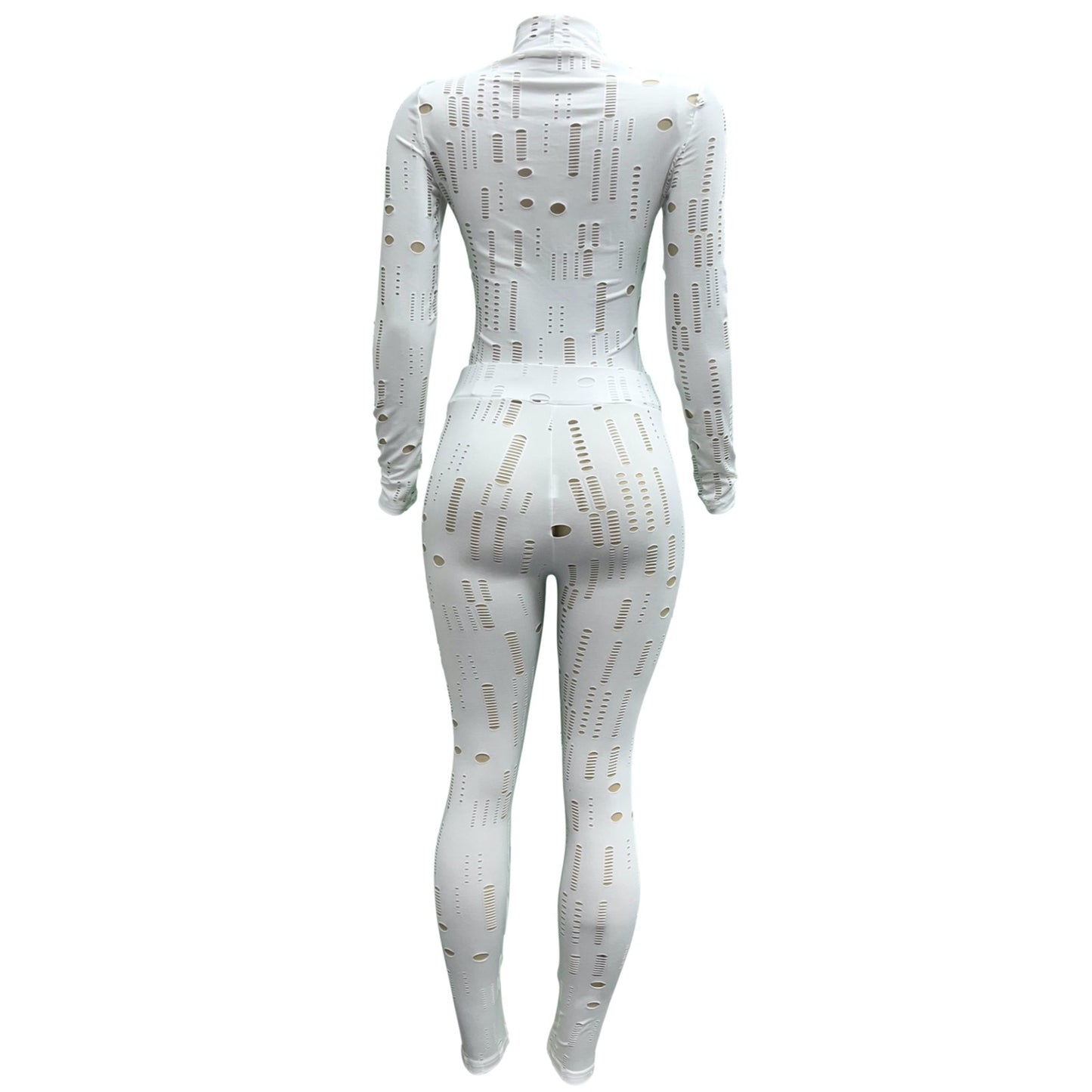 Peek A Boo Top & Pants Set