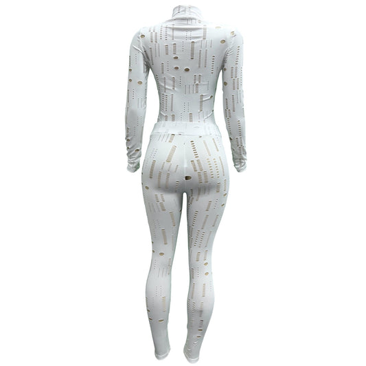 Peek A Boo Top & Pants Set